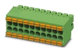 Phoenix Contact Dfmc 1,5/14-St-3,5 Terminal Block, Pluggable, 14Pos, 16Awg