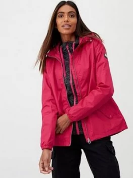 Regatta Lilibeth Waterproof Jacket - Pink, Size 12, Women