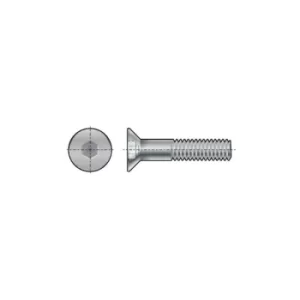 Qualfast M5X12 Skt Countersunk Head Screw BZP (GR-10.9)- you get 25