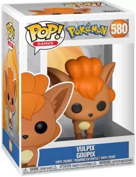 Pokemon Vulpix Vinyl Figure 580 Funko Pop! multicolor