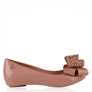 Melissa Luxe Bow Shoes - Blush