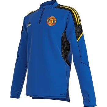 adidas Manchester Uited European Training Top 2021 2022 - Blue