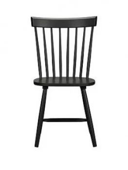 Julian Bowen Pair Of Torino Dining Chairs - Black