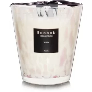 Baobab Collection White Pearls Scented Candle 16cm