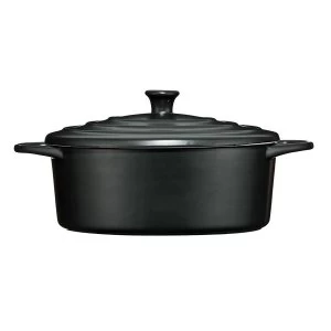 Premier Housewares Black Casserole Dish - 2.5L