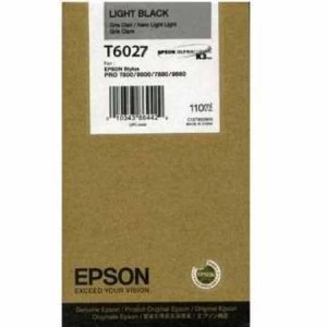 Epson T6027 Light Black Ink Cartridge