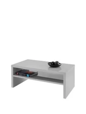 Julian Bowen Metro High Gloss Coffee Table Grey