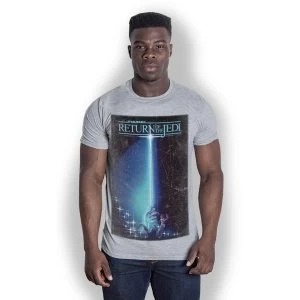 Star Wars - Return of the Jedi Sabre Unisex XX-Large T-Shirt - Grey