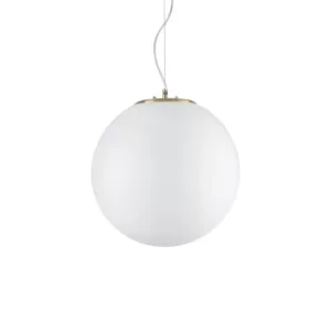 Grape Indoor Globe Ceiling Pendant Lamp 1 Light White, E27