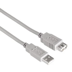 Hama USB 2.0 Extension Cable grey 3m 10 pieces