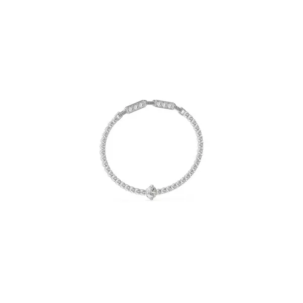 Guess Jewellery Ladies Round Solitaire Tennis Bracelet UBB04220RH