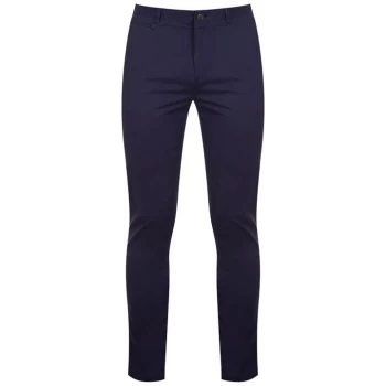 Howick Chino Slim Trousers - Navy