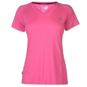 Karrimor Short Sleeve Run T Shirt Ladies - Pink