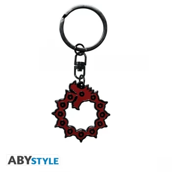 The Seven Deadly Sins - Emblem Metal Keyring