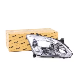 TYC Headlights 20-1051-05-2 Headlamp,Headlight TOYOTA,COROLLA (ZZE12_, NDE12_, ZDE12_)