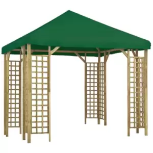 Gazebo 3x3 m Green Vidaxl Green