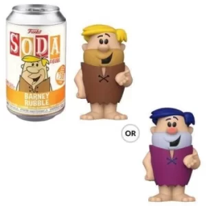 The Flintstones Barney Rubble Vinyl Soda Figure in Collector Can