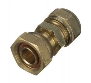 Wickes Compression Female Tap Connector - 15 x 19mm