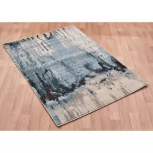 Colores modern rugs Col 04 200cm x 300cm Rectangle - Blue