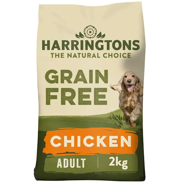 Harringtons Grain Free Hypoallergenic Chicken and Sweet Potato Dog Food 2kg