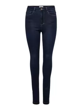 ONLY Onlroyal Life Hw Skinny Fit Jeans Women Blue