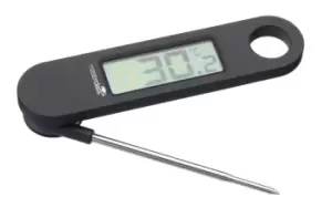 Folding Digital Thermometer, -45 to 200deg C, Blister Packed