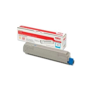 OKI 43487711 Cyan Laser Toner Ink Cartridge