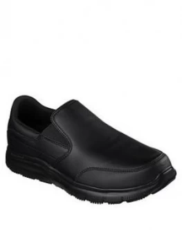 Skechers Flex Advantage Bronwood Slip On Shoe - Black