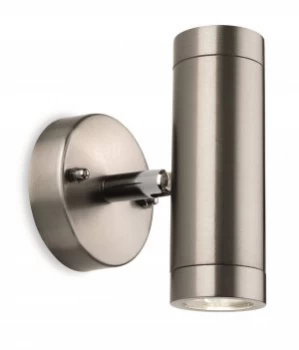 LED 1 Light Outdoor Wall Light Stainless Steel IP44