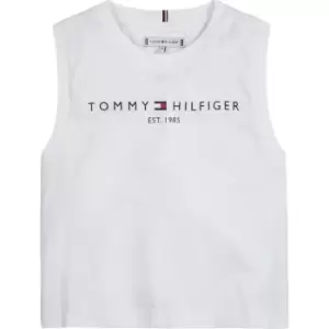 Tommy Hilfiger Essential Tanktop Slvss - White