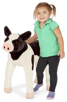 Melissa Doug Calf Soft Toy Giant.