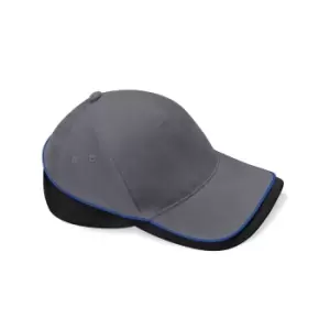 Beechfield Teamwear Competition Cap (One Size) (Graphite)