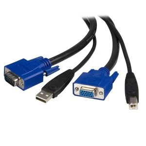 StarTech 6ft 2-in-1 USB KVM Cable