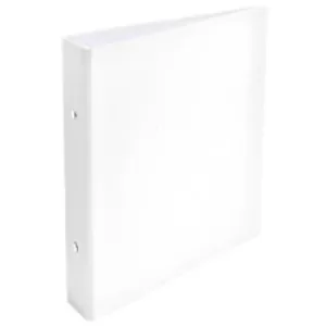 Exacompta Ring Binder A5 2O Ring 25mm, S40mm, White, Pack of 20