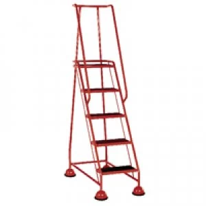 Slingsby Red 5 Tread Metal Rubber Steps 125KG Max