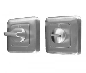 LocksOnline Square Framed Bathroom Door Lock Set