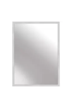 Star Metal Rectangle Wall Mirror Matt 50 X 70Cm