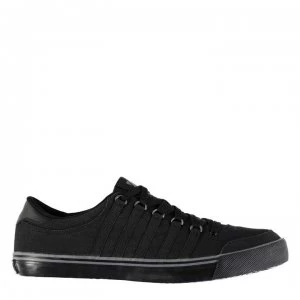 K Swiss Chilton Canvas Trainers - Black/Charcoal