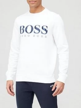 Hugo Boss Welogo Sweatshirt White Size XL Men