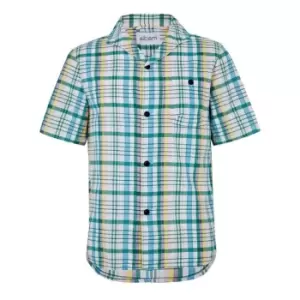 Albam Miles Madras Shirt - Blue