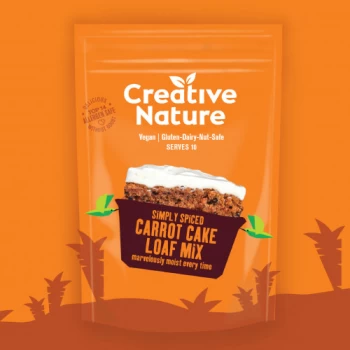 Creative Nature Simply Spiced Carrot Cake Loaf Mix - 250g