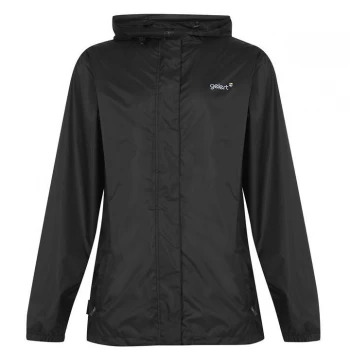 Gelert Packaway Mens Waterproof Jacket - Black