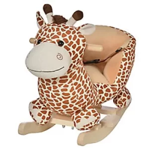 HOMCOM Rocking Horse 330-006 Beige