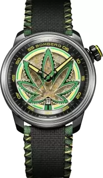 Bomberg Watch BB-01 Auto Cure The Bulldog Black Limited Edition