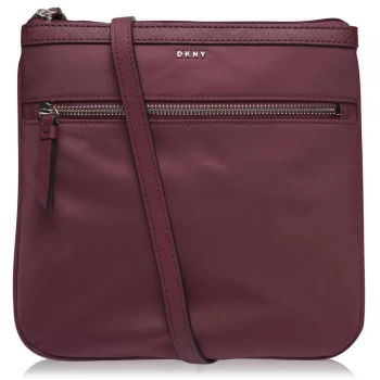 DKNY Casey Zip Cross Body Bag - BLOOD RED XOD