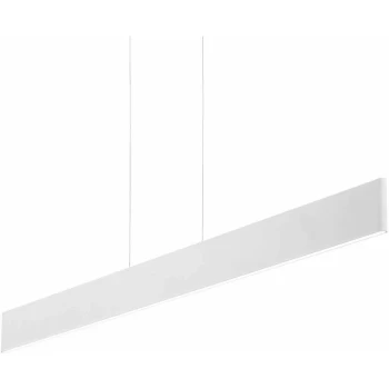 Ideal Lux Lighting - Ideal Lux Desk - LED 1 Light Ceiling Pendant Bar White