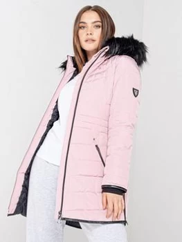 Dare 2b Laura Whitmore Striking II Ski Jacket - Pink, Size 12, Women