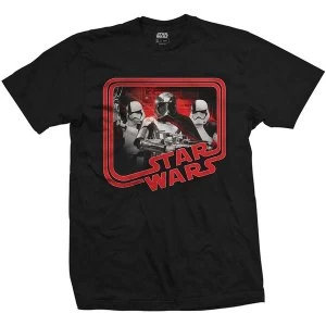 Star Wars - Episode VIII Phasma Retro Unisex Medium T-Shirt - Black