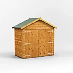 Power Garden Shed 36PAB Golden Brown 3x6