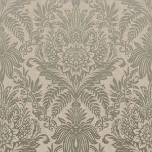 Fresco Signature Damask Biscuit Wallpaper